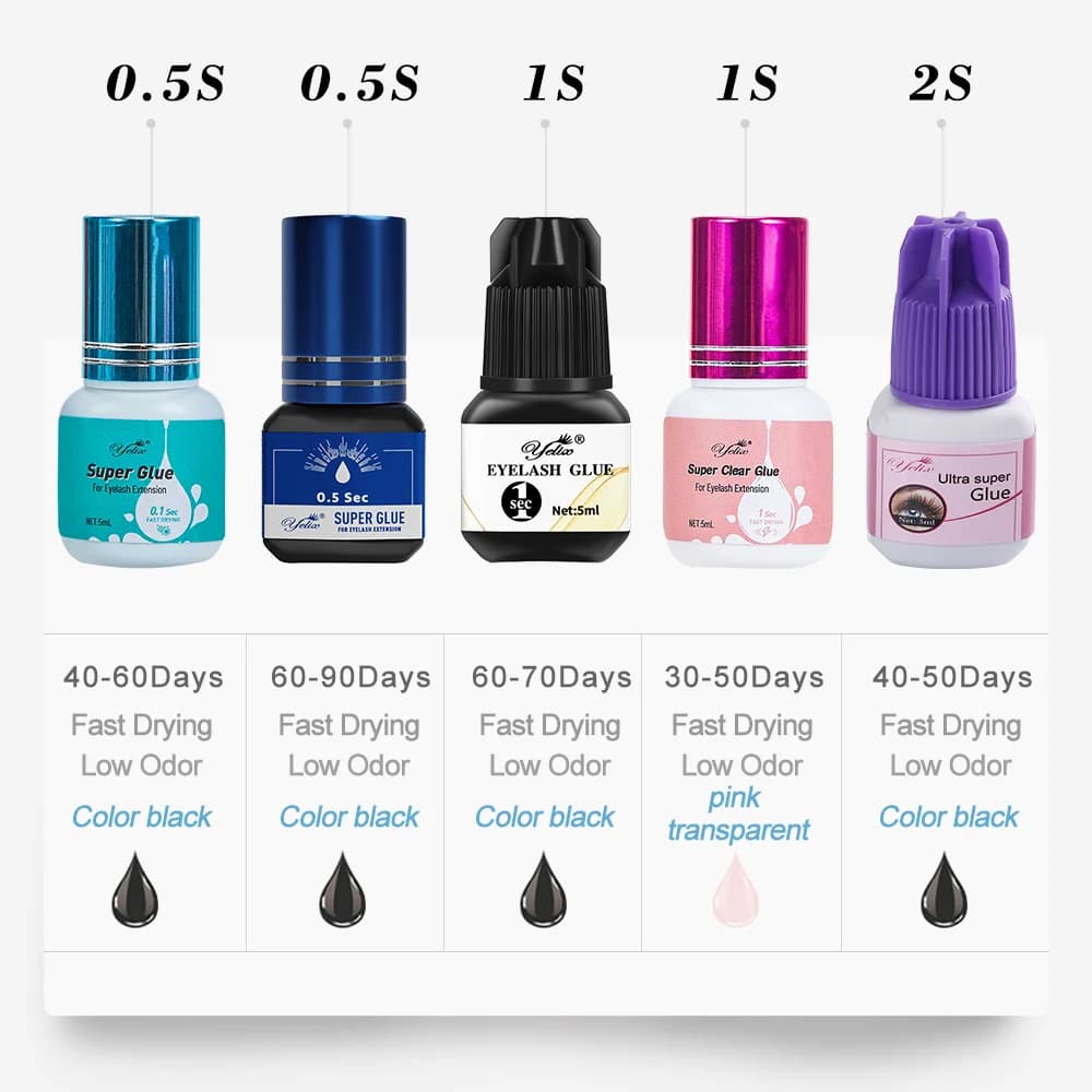 Professional Eyelash Extension Glue 5ml 3-Pack