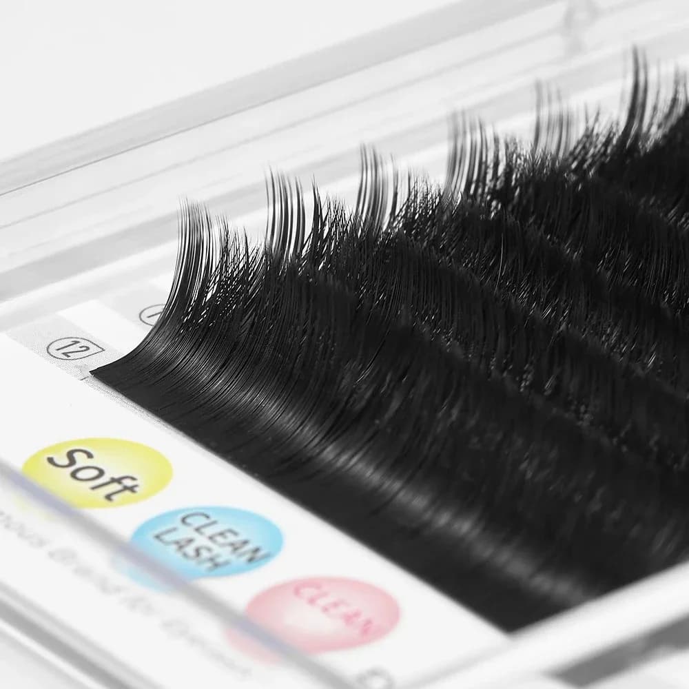 V-Shape Auto Fan Blooming Lashes Mix 8-15mm