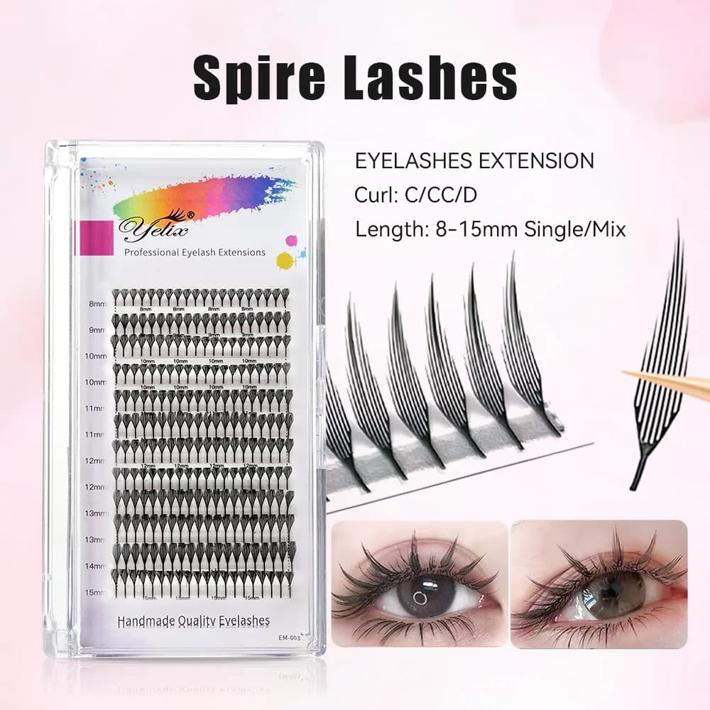 Comic Spire Manga Style Individual False Eyelashes