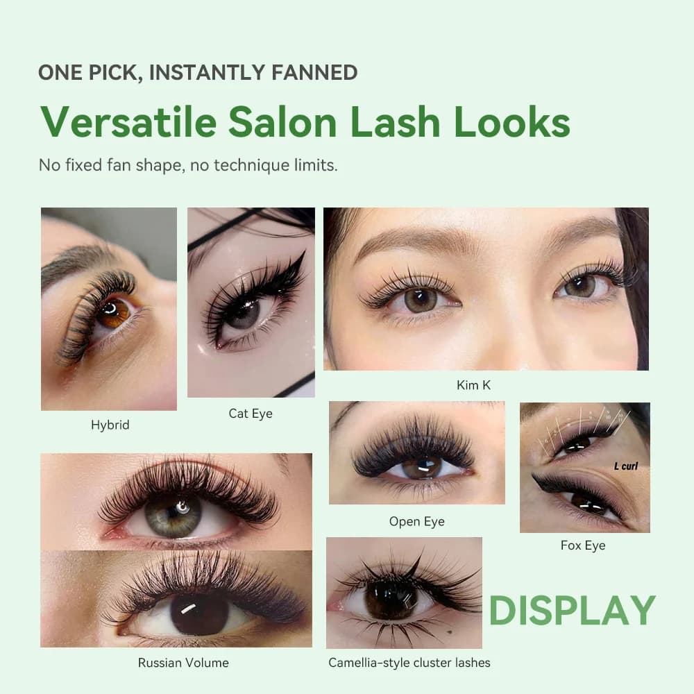 Smart Bloom W-Shape Premade Volume Fan Eyelash Extensions