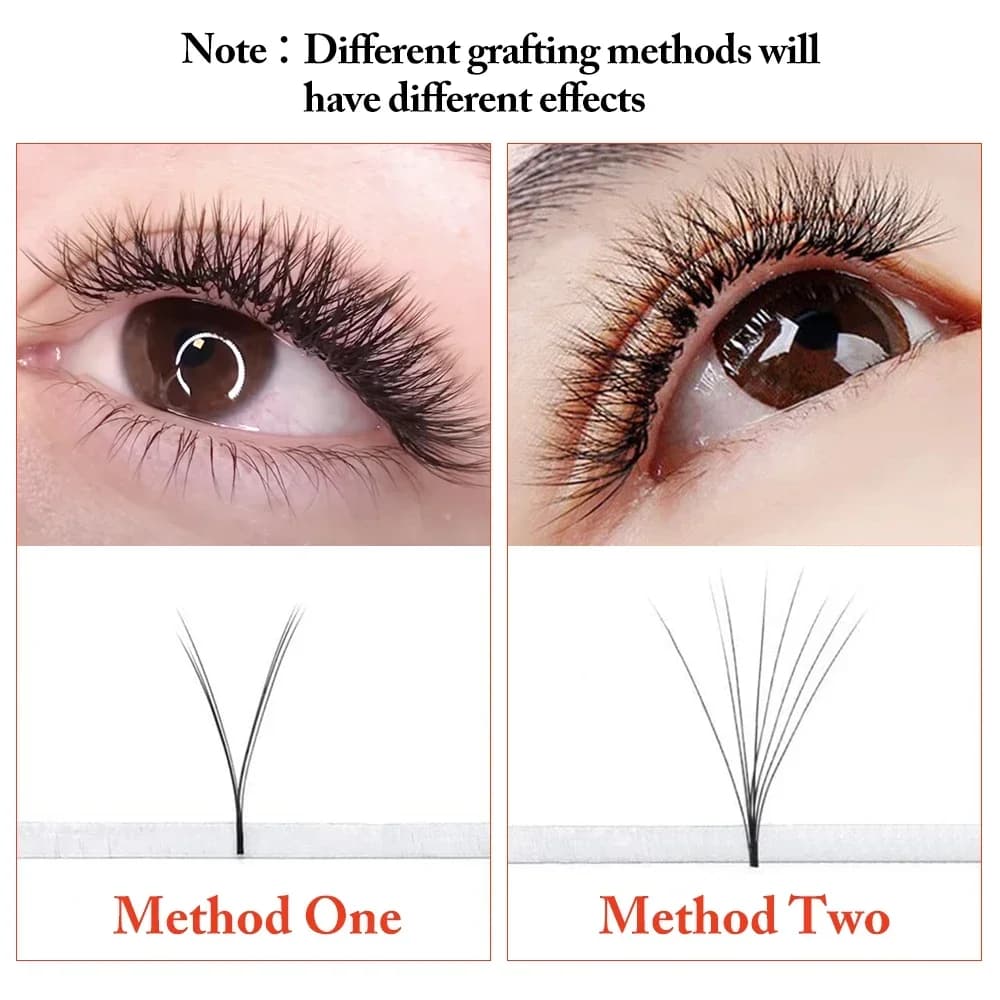 Mega Volume V Shape Auto Fan High Heat Resistant Lashes