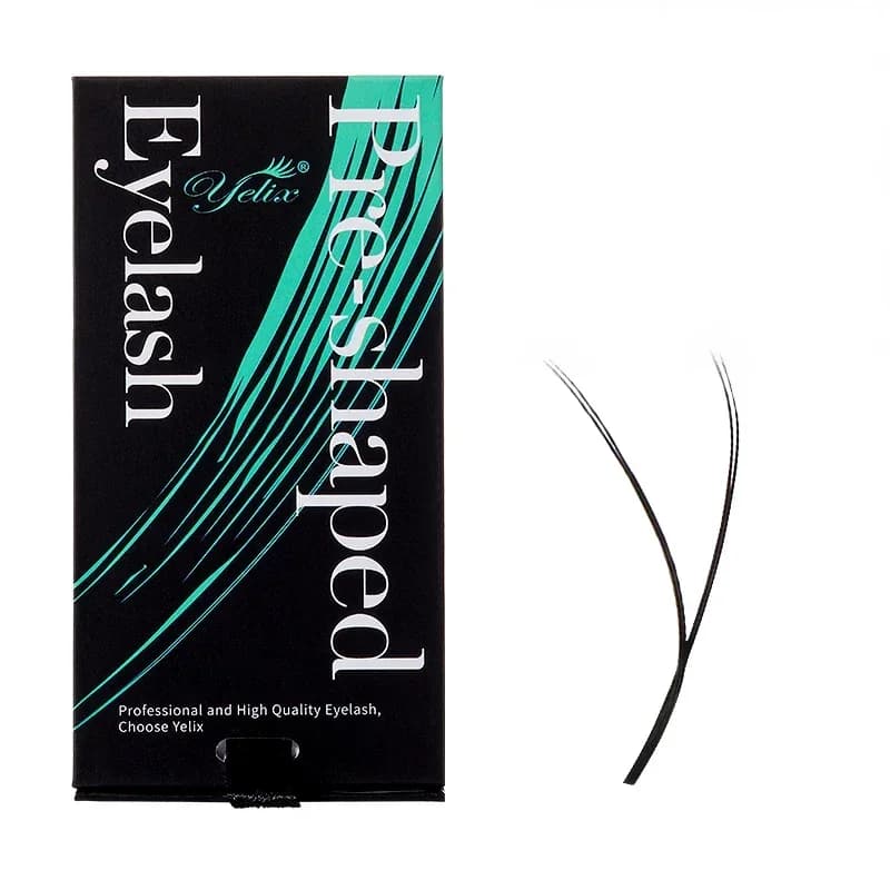 W Shape 4D Premade Fans 0.07mm D Curl