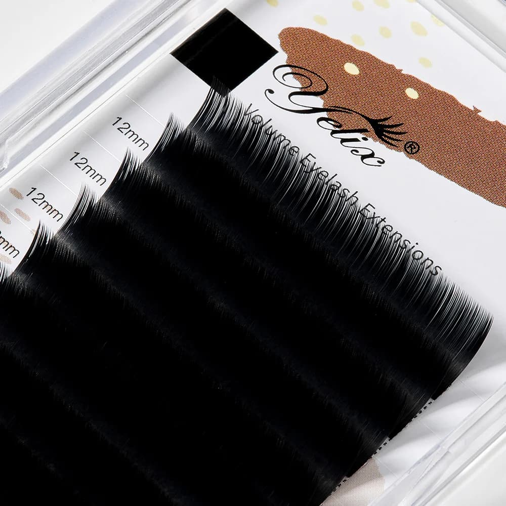 Premium Classic Individual Eyelash Extensions With Adhesive
