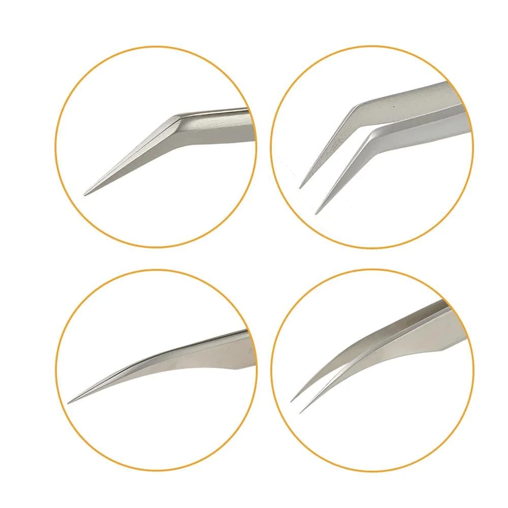 Professional Hyperfine Precision Eyelash Extension Tweezers