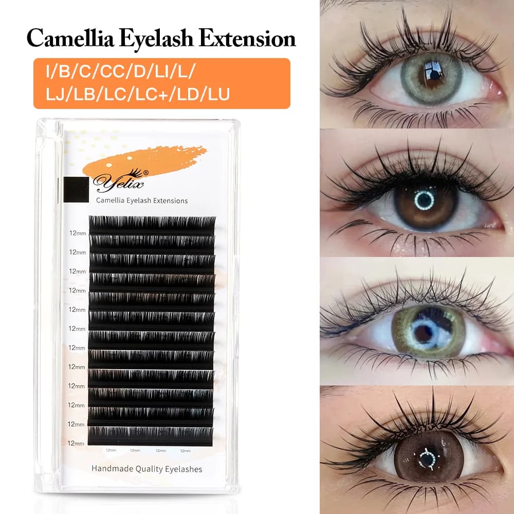 Camellia Bloom Natural Soft Individual Eyelash Extensions