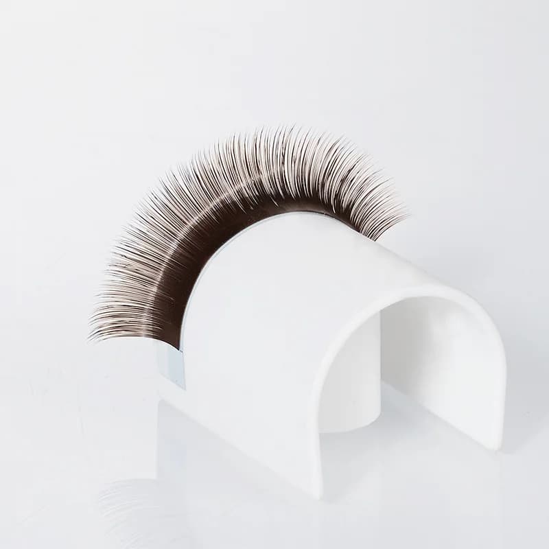 Dark Brown Easy Fan Eyelash Extensions C/D Curl 8-15mm
