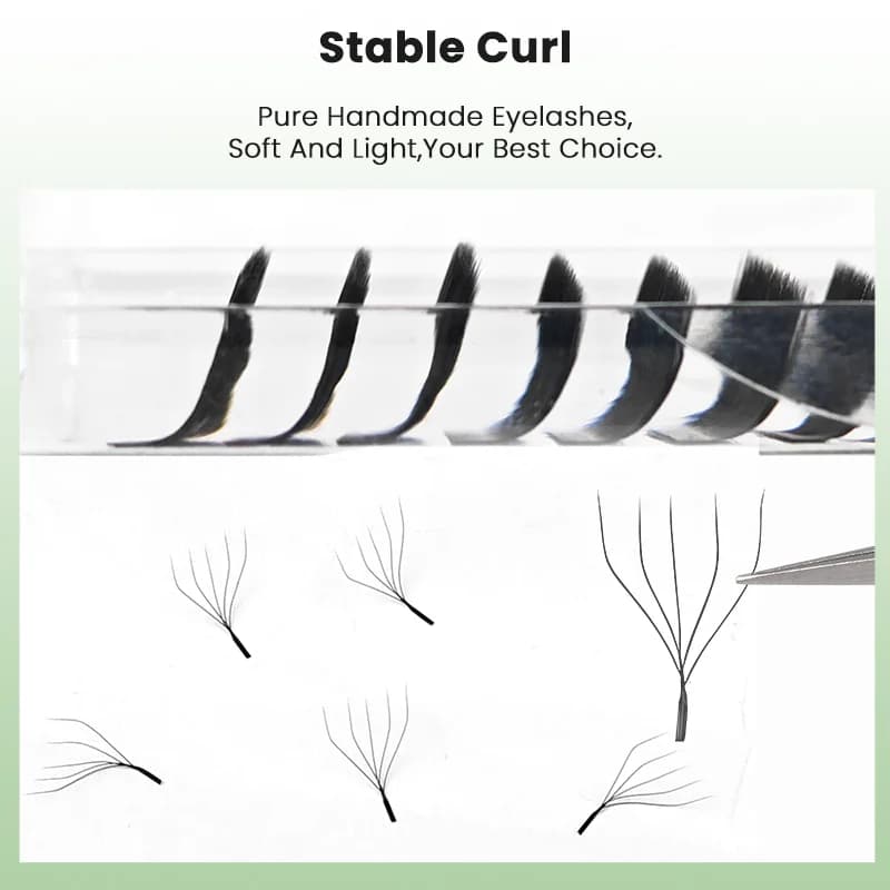 5D W-Shape Premade Volume Fan Eyelash Extensions