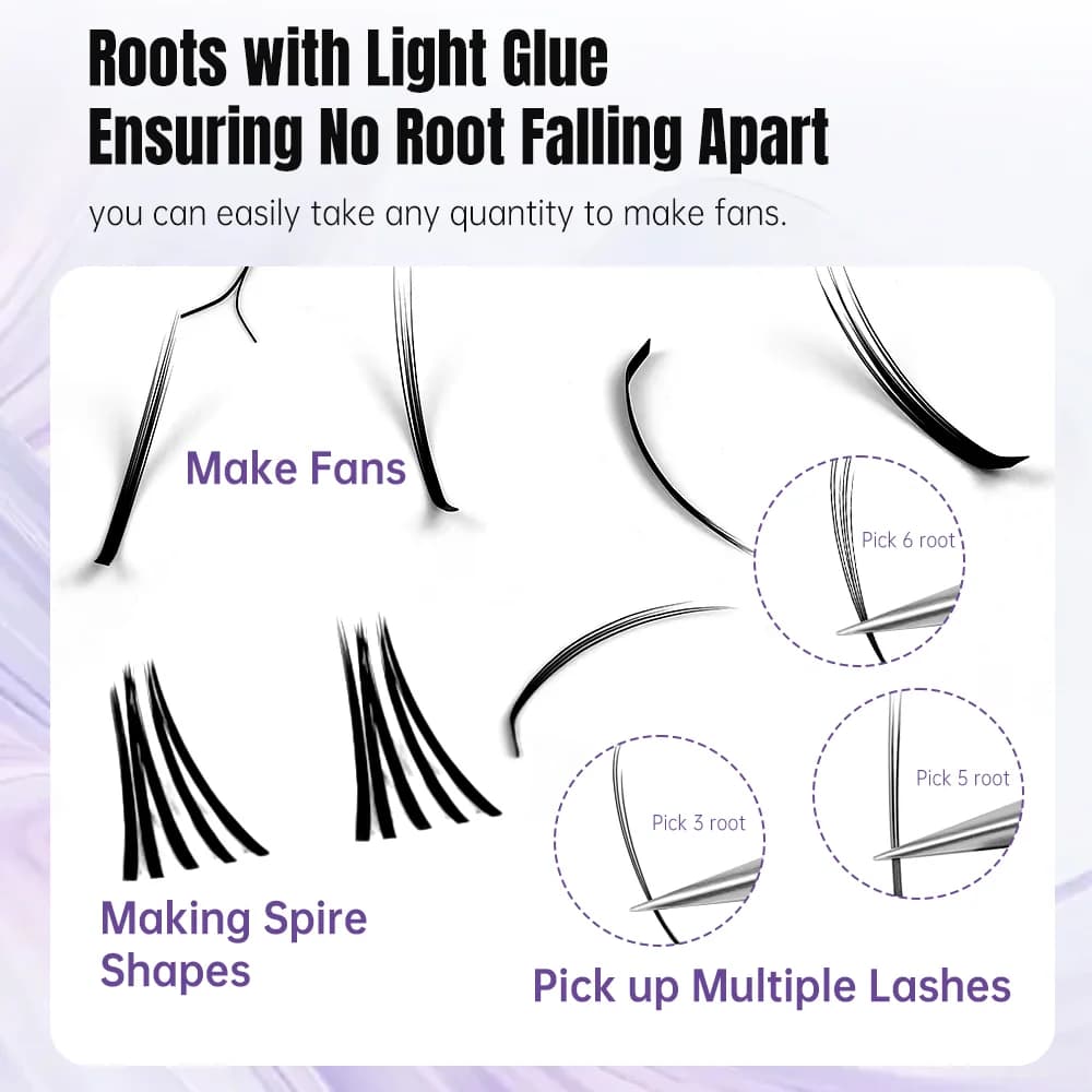 Camellia Short Root Natural Lash Extensions