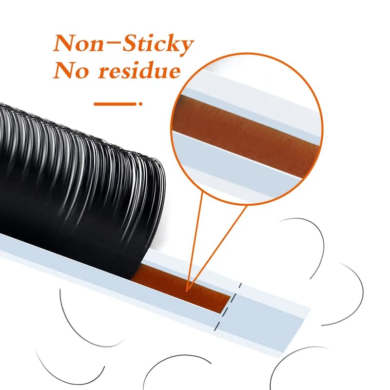 Soft Silk Individual Eyelash Extensions 12 Rows