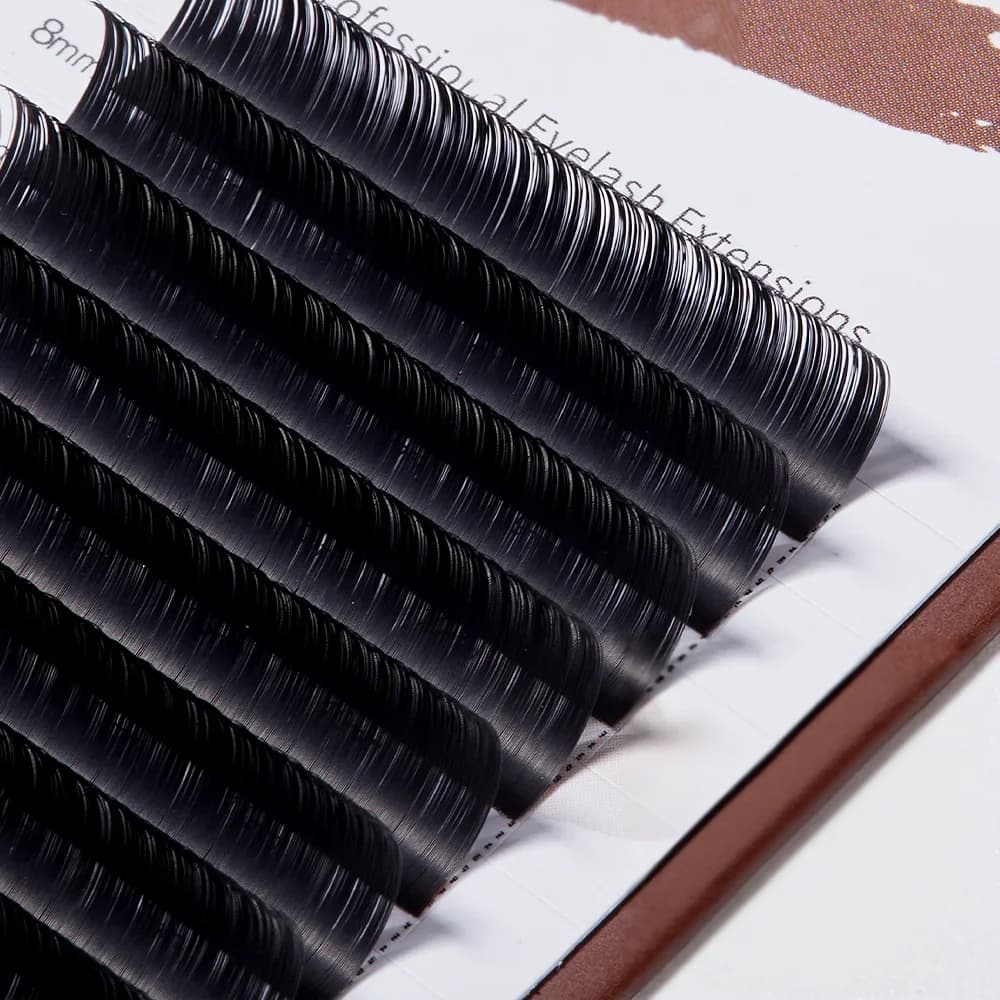 Super Matte Black C/D Curl Volume and Classic Lashes