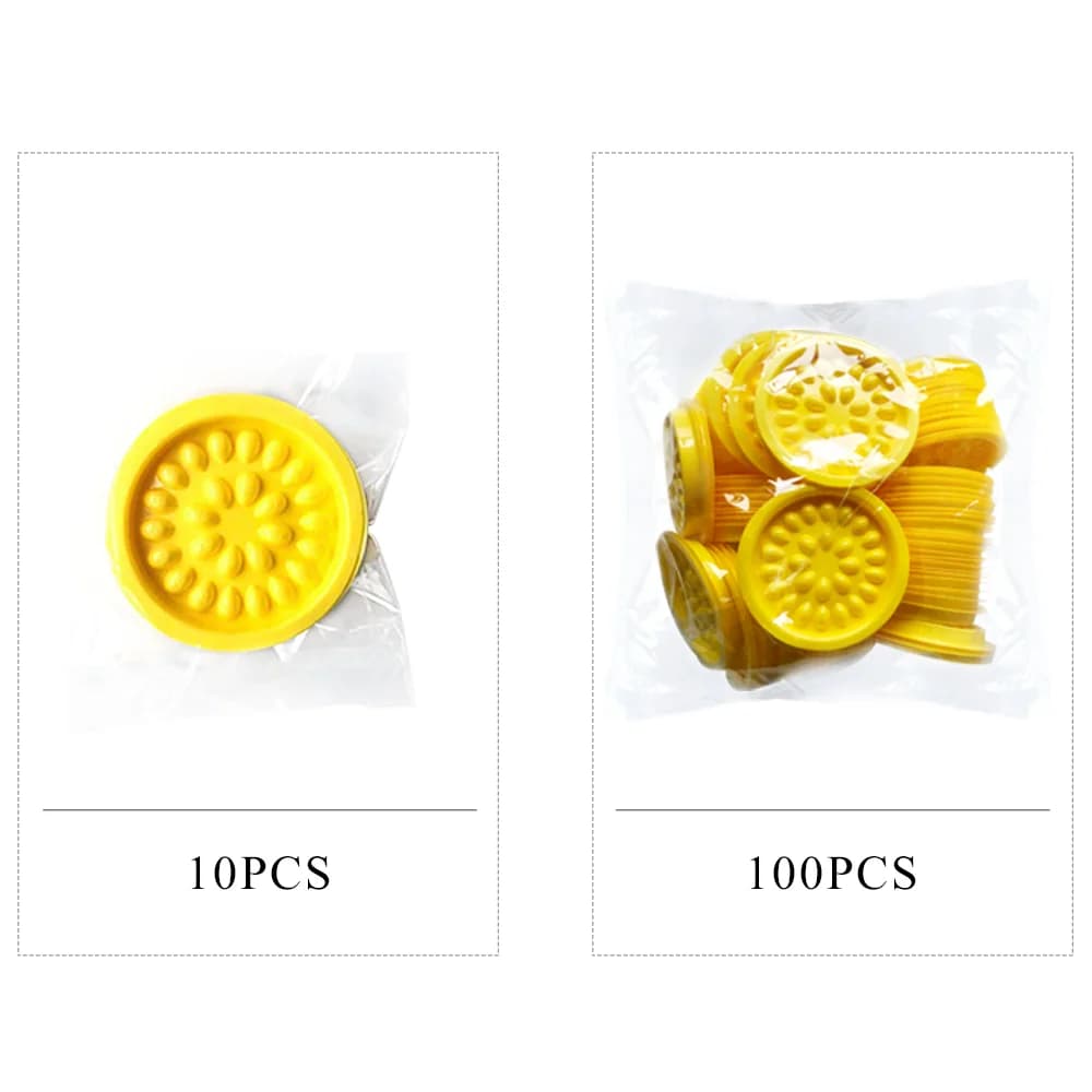 Flower Shape Plastic Glue Holder for Eyelash Extensions