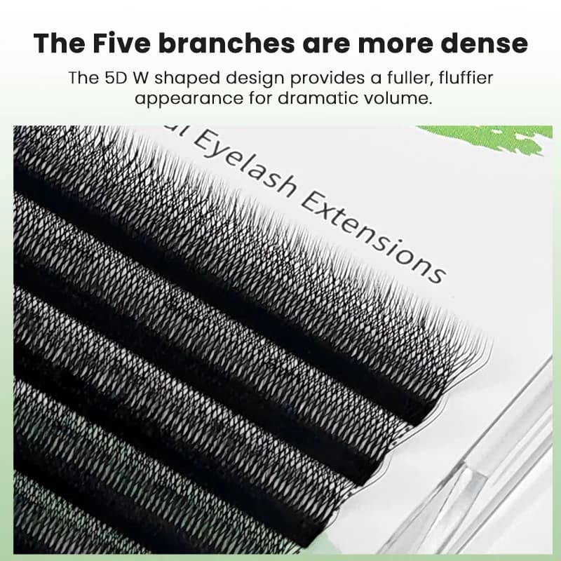 5D W-Shape Premade Volume Fan Eyelash Extensions