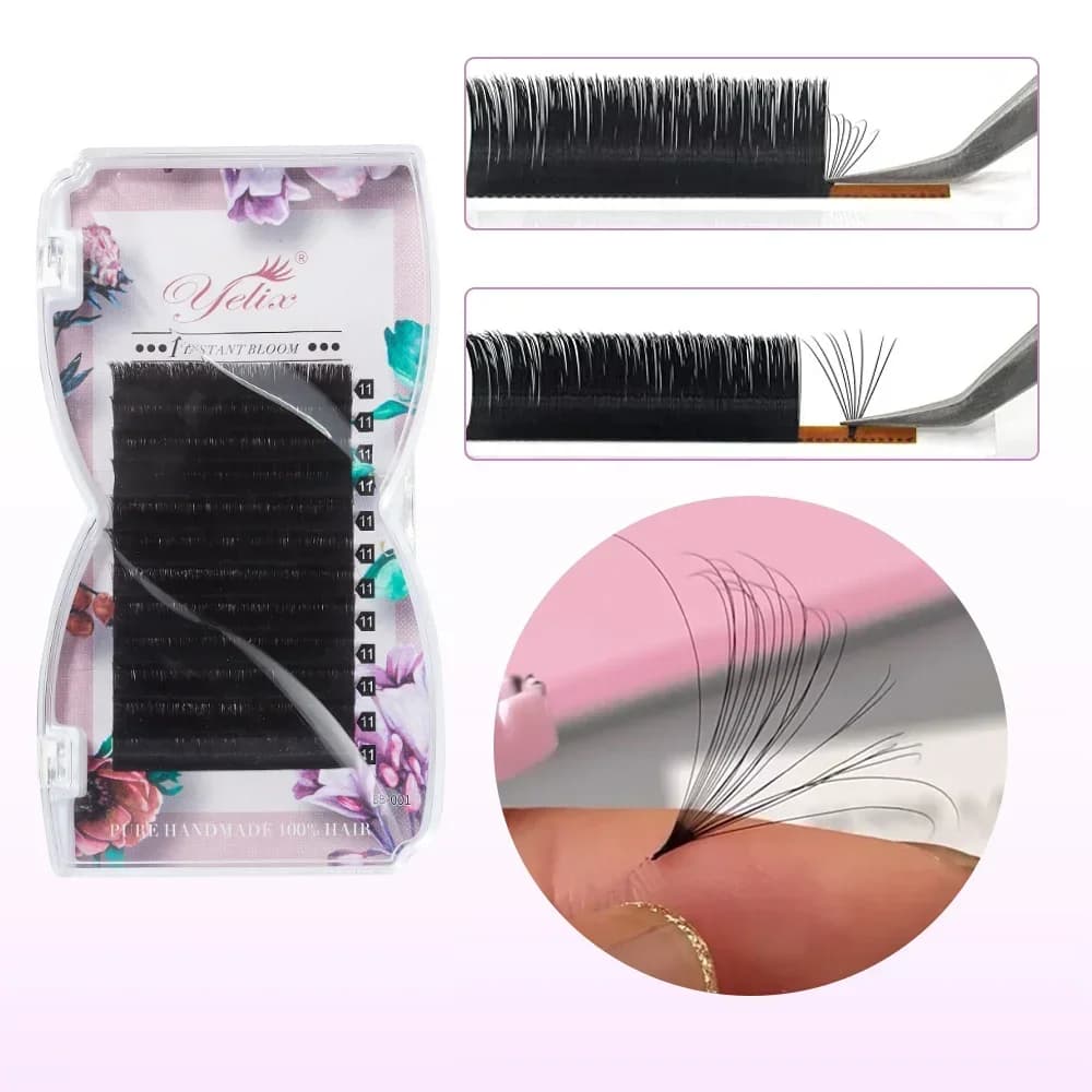 Easy Fanning Volume Eyelash Extensions 8-25mm