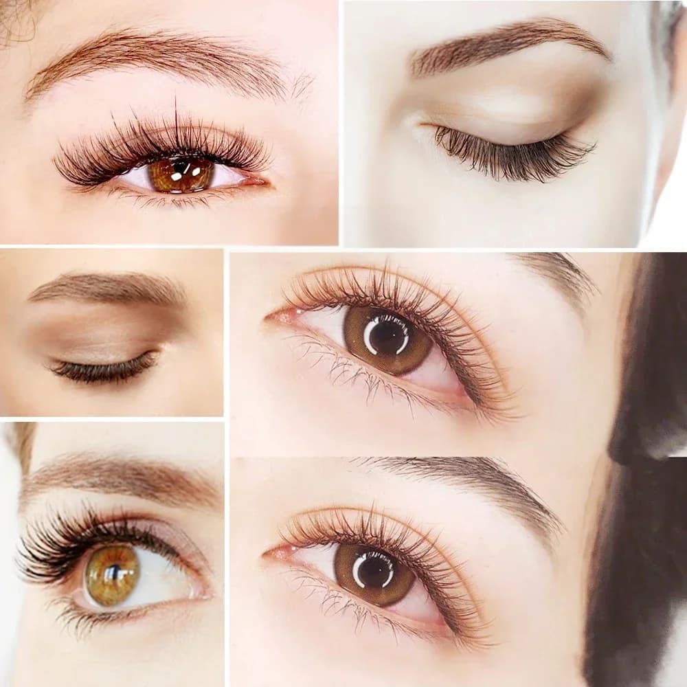 Dark Brown Easy Fanning Silk Eyelash Extensions