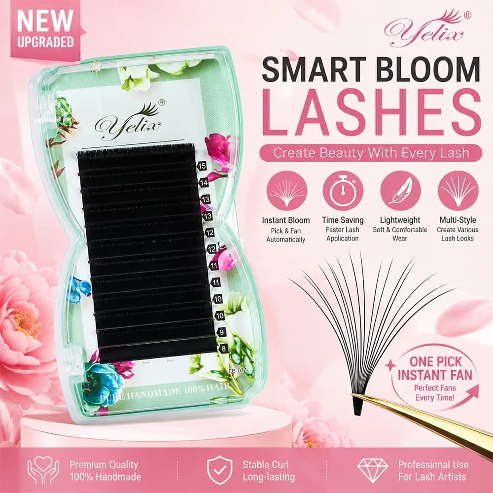 Easy Fanning Smart Bloom Mixed Length Lashes