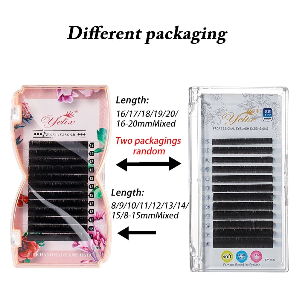 Easy Fan Mega Volume Eyelash Extensions, 0.03/0.05mm