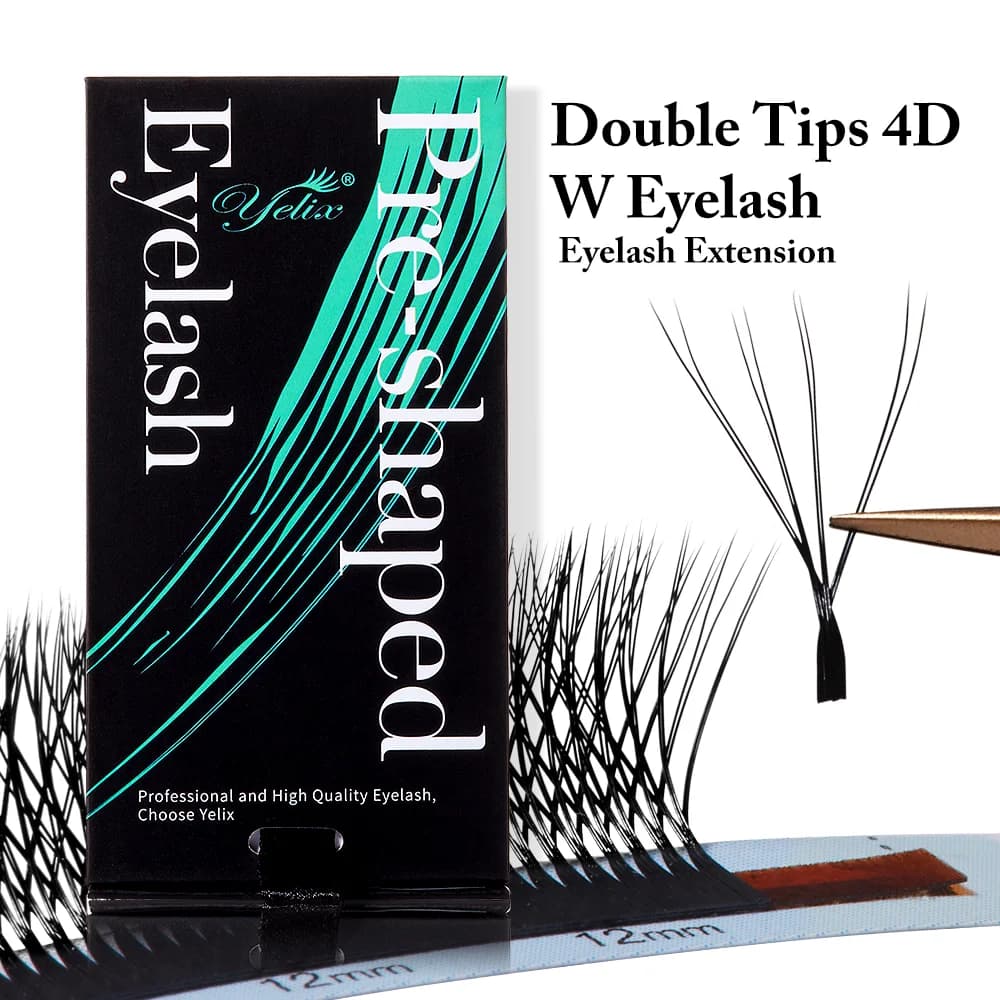 10D-W Double Layer W Shape Premade Volume Fans