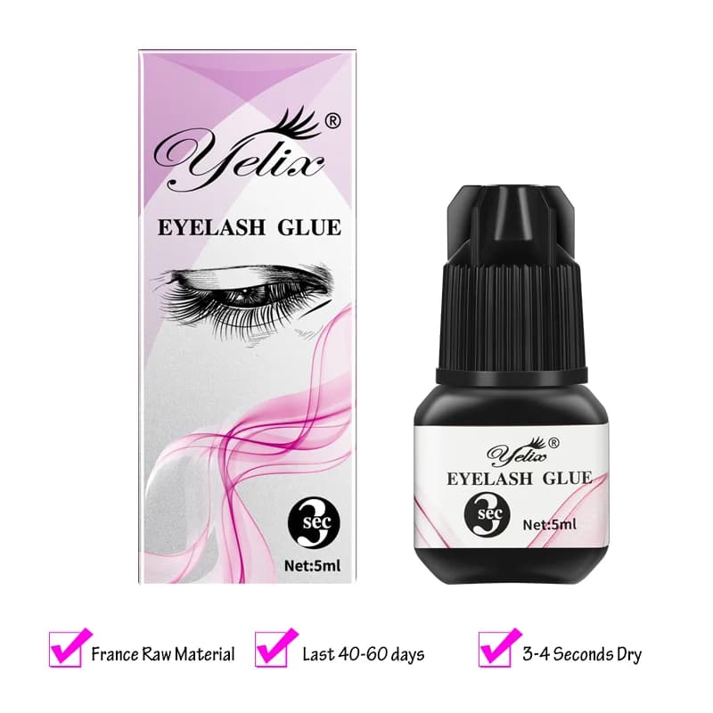 Professional Eyelash Extension Glue 5ml 3-Pack