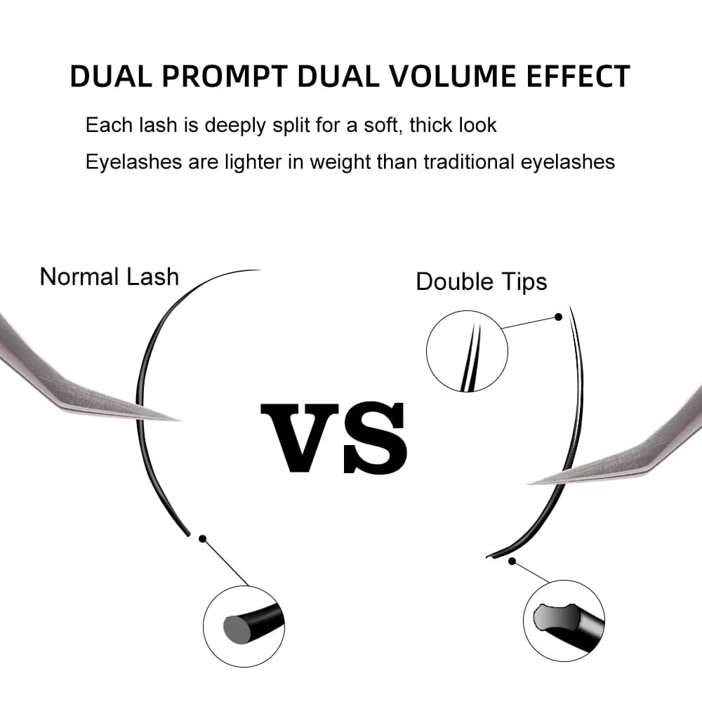 Air Flat D+ Curl Ellipse Lash Extensions